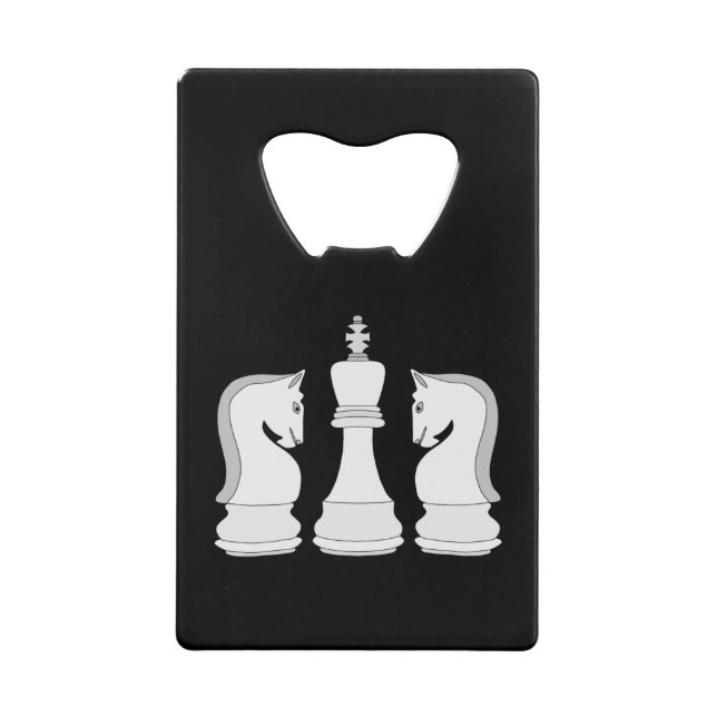 Chess Credit Card Bottle Opener (Front)