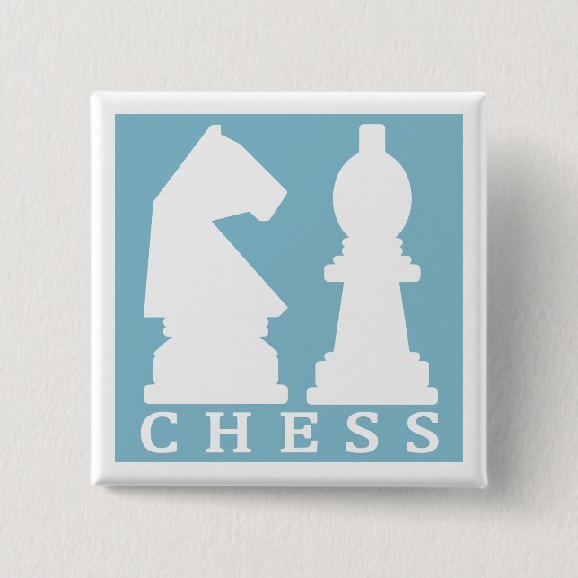 CHESS custom color button (Front)