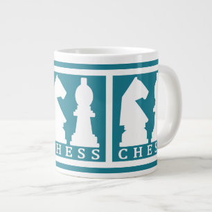 CHESS custom color jumbo mug