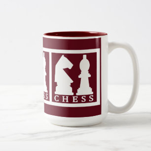 CHESS custom color mugs