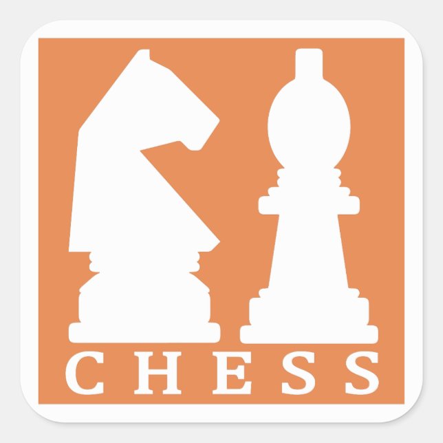 CHESS custom color stickers (Front)
