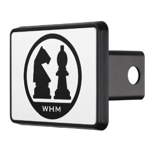 CHESS custom monogram & color hitch cover