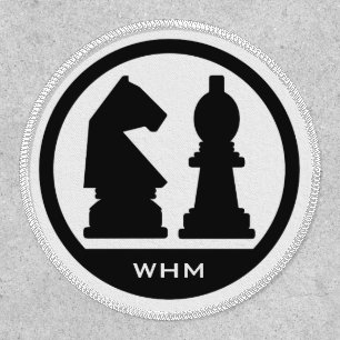 CHESS custom monogram Patch