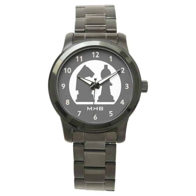 CHESS custom monogram watches (Front)