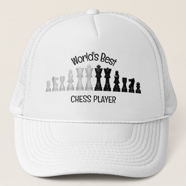 Chess Design Hat
