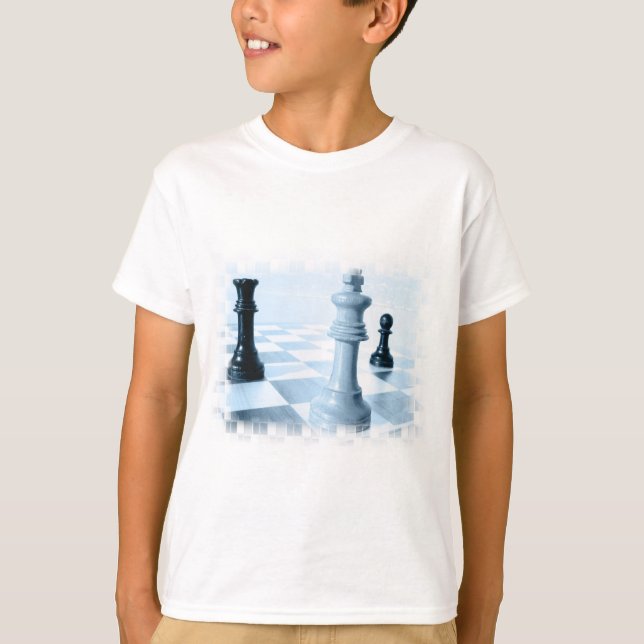 Chess Design  Youth T-Shirt (Front)
