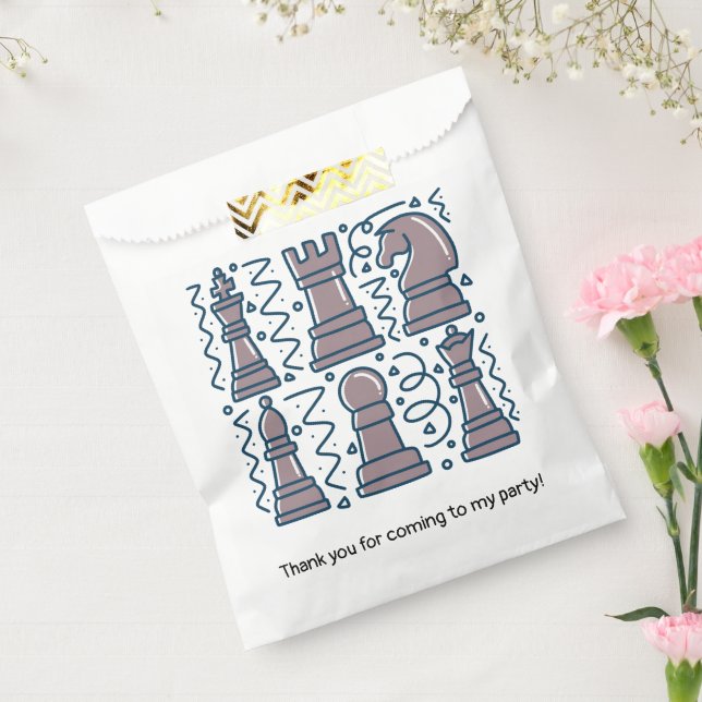 Chess Favor Bags (Sealed)