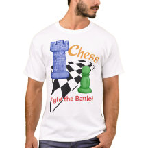 Chess Fight the Battle t-shirt