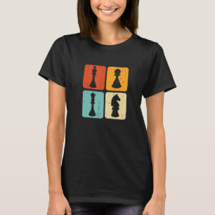 Chess Figures Chess Player Pun Quote T-Shirt