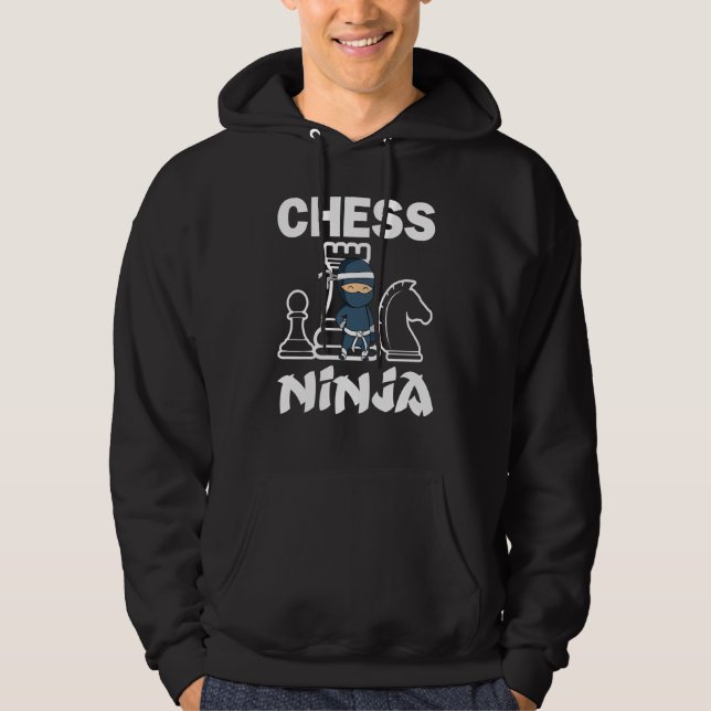Chess For Kids Boys Girls Cool Chess Player Hoodie (Front)