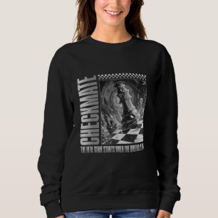 Chess Funny Player Joke, Club Team Set Game Humor Sweatshirt
