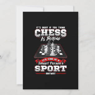 Chess Funny Quotes Humor Sayings Invitation