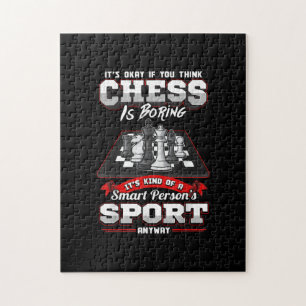 Chess Funny Quotes Humor Sayings Jigsaw Puzzle
