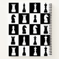 Magnetic Chess Clipboard Notebook