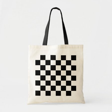 Chess Game Board Tote Bag