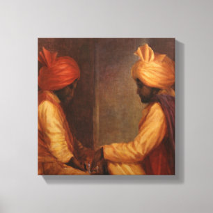 Chess Game Canvas Print