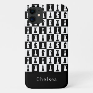  iPhone 11 Chessboard Game The Sicilian Defense Black Opening  Chess Case : Cell Phones & Accessories