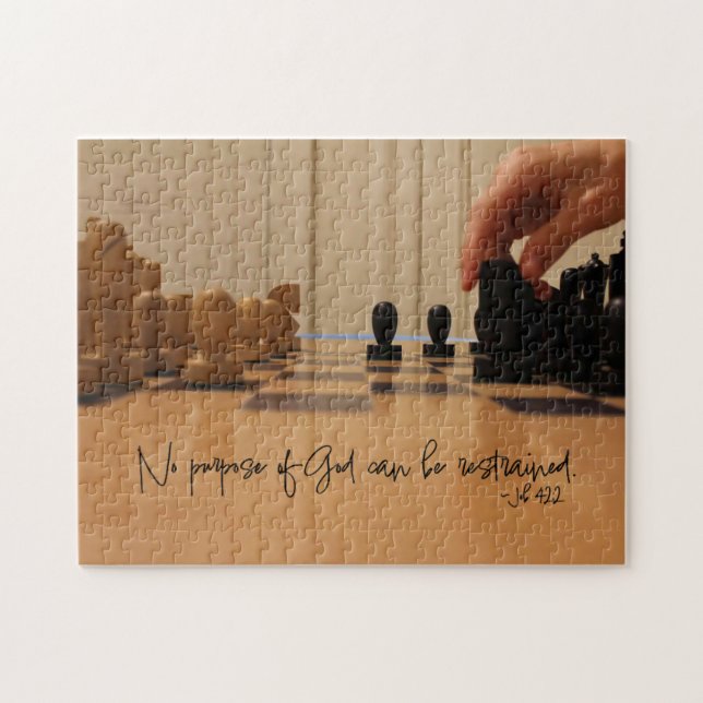 Chess Game Jigsaw Puzzle (Horizontal)