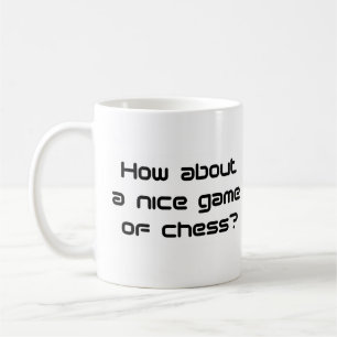 chess game nice coffee mug