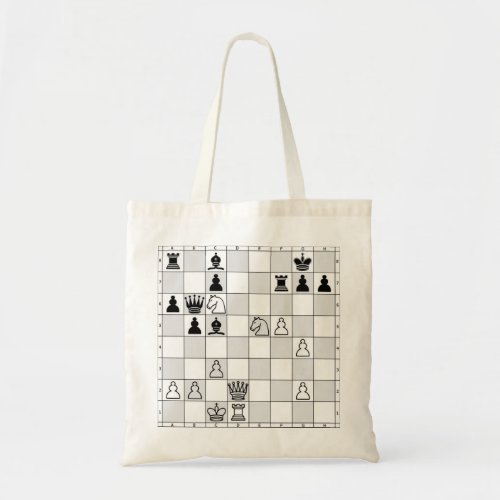 Chess Game One Tote Bag