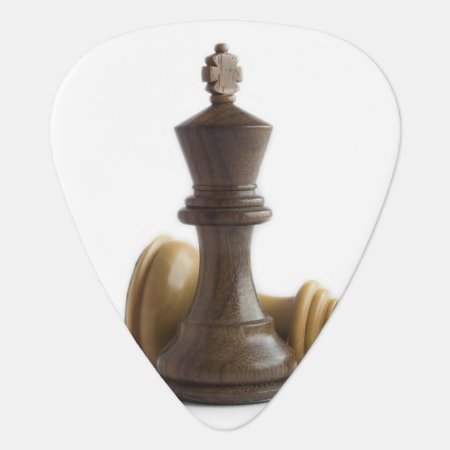 Chess Game Over Guitar Pick