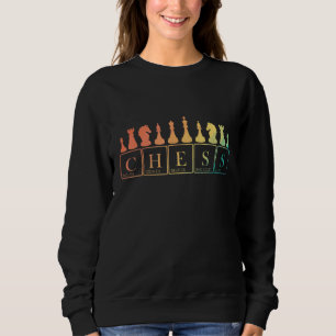 Chess Game Players Men Kids Chess Themed Sweatshirt