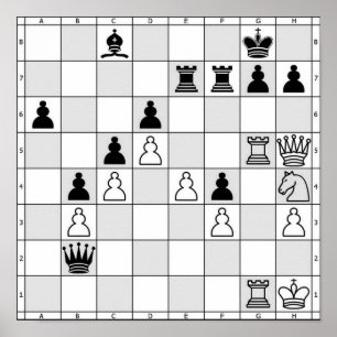 Chess Game Poster Seven