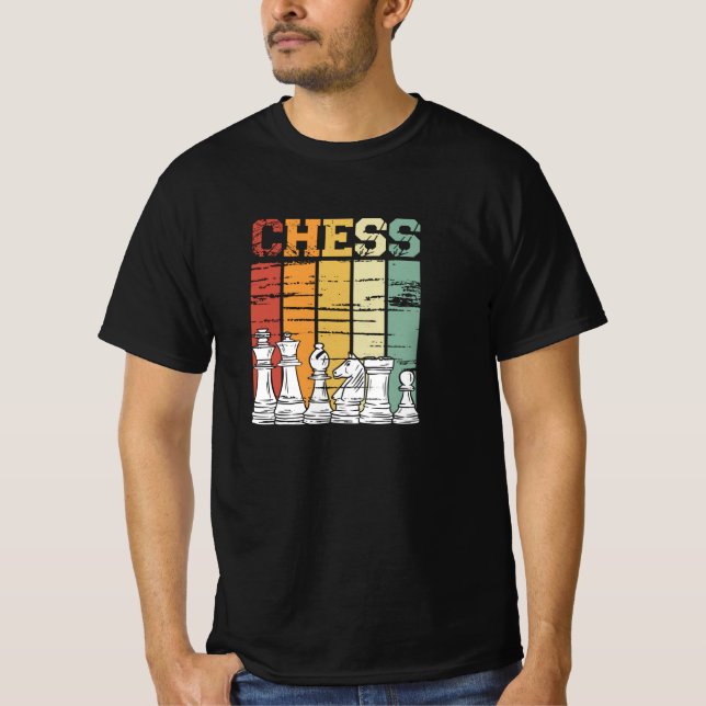 Chess game retro vintage T-Shirt (Front)