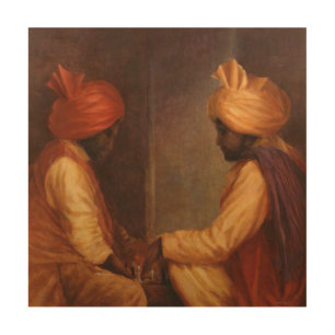 Chess Game Wood Wall Decor