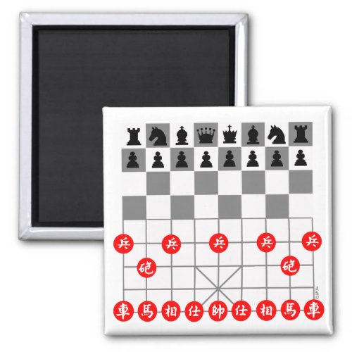 Chess games magnet