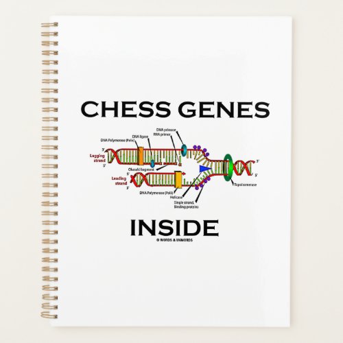 Chess Genes Inside DNA Replication Humor Planner
