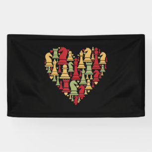 Chess Gift   I Really Love Chess Banner
