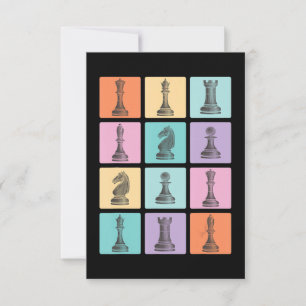 Chess Gift I Really Love The Chess Pieces Invitation
