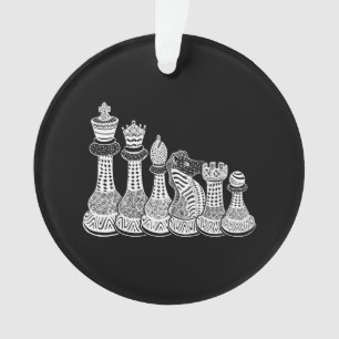 Chess Gift I Really Love The Chess Pieces Ornament