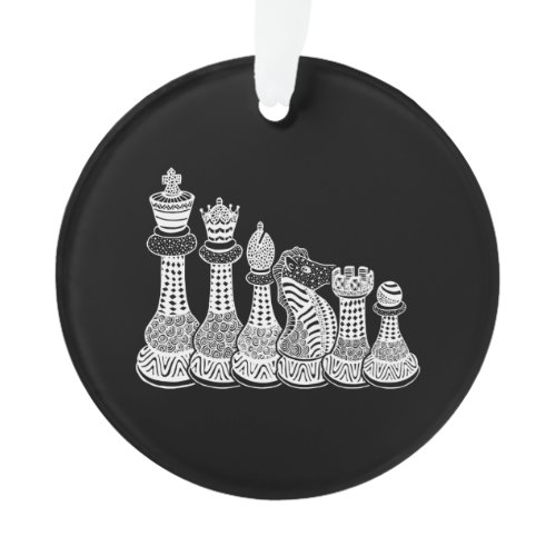 Chess Gift | I Really Love The Chess Pieces Ornament