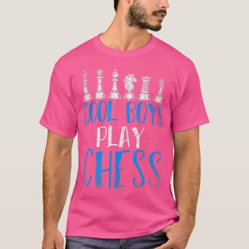 Chess Grandmaster Men Boys Kids Gift Cool Boys Pla T_Shirt