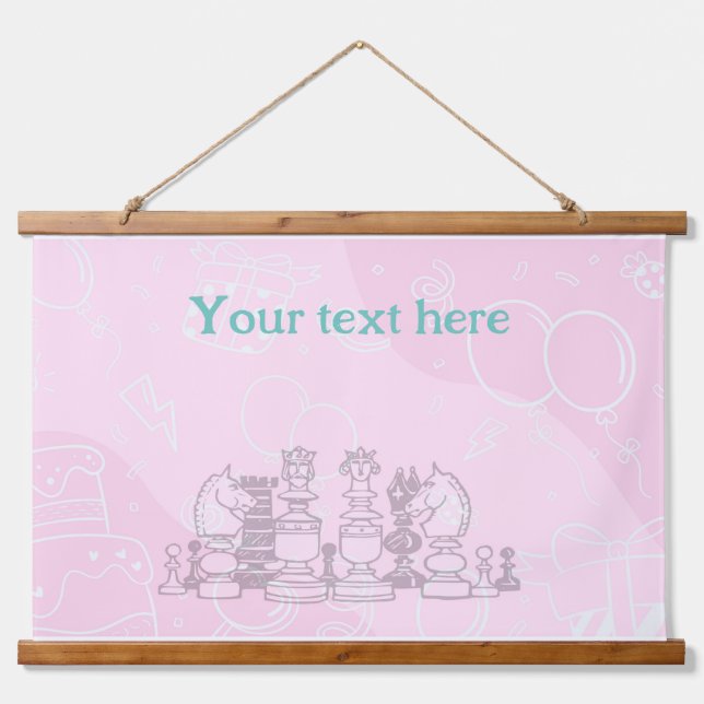 Chess Hanging Tapestry (Front)