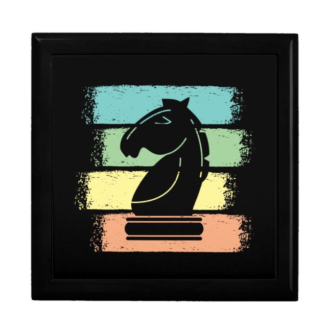 Chess Horse Retro Gift Box (Front)