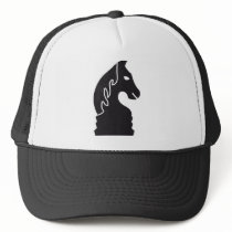 chess horse trucker hat