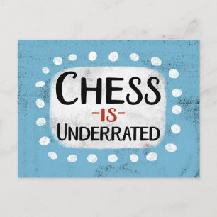 Chess Is Underrated Postcard