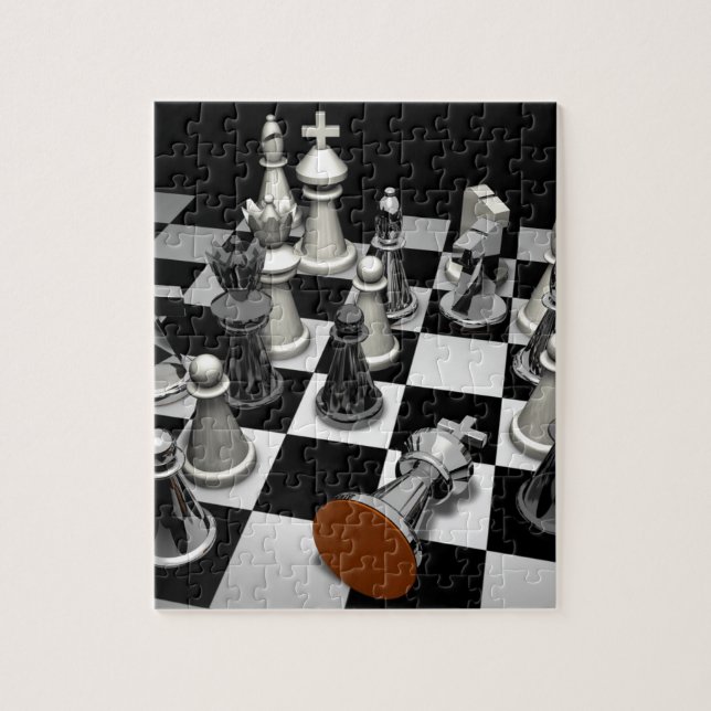 Chess Jigsaw Puzzle (Vertical)