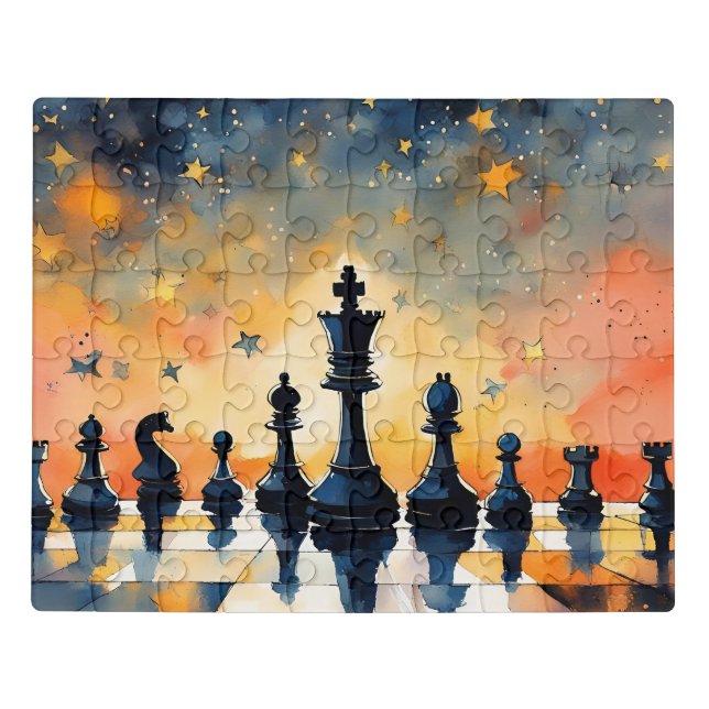 Chess Jigsaw Puzzle (Puzzle Horizontal)