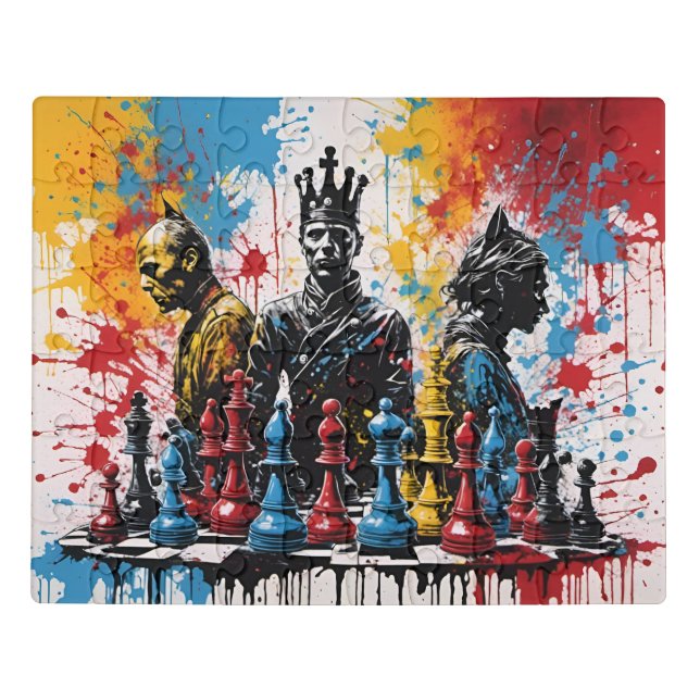 Chess Jigsaw Puzzle (Puzzle Horizontal)