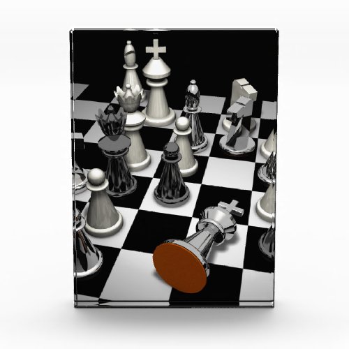 Chess Jigsaw Puzzle Photo Block