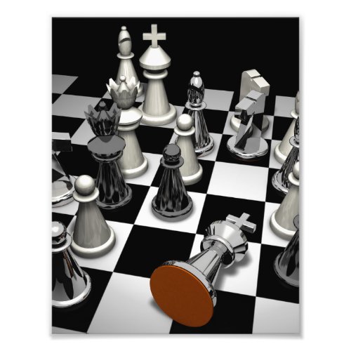 Chess Jigsaw Puzzle Photo Print