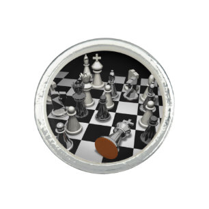 Chess Keepsake Box Ring