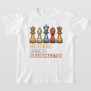 Chess Kid Future Grandmaster: Gift for Young Chess T-Shirt