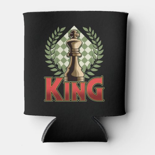 Chess King Can Cooler