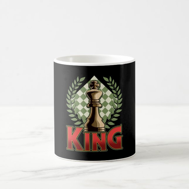 Chess King Coffee Mug (Center)