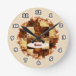 Chess King custom name clock
